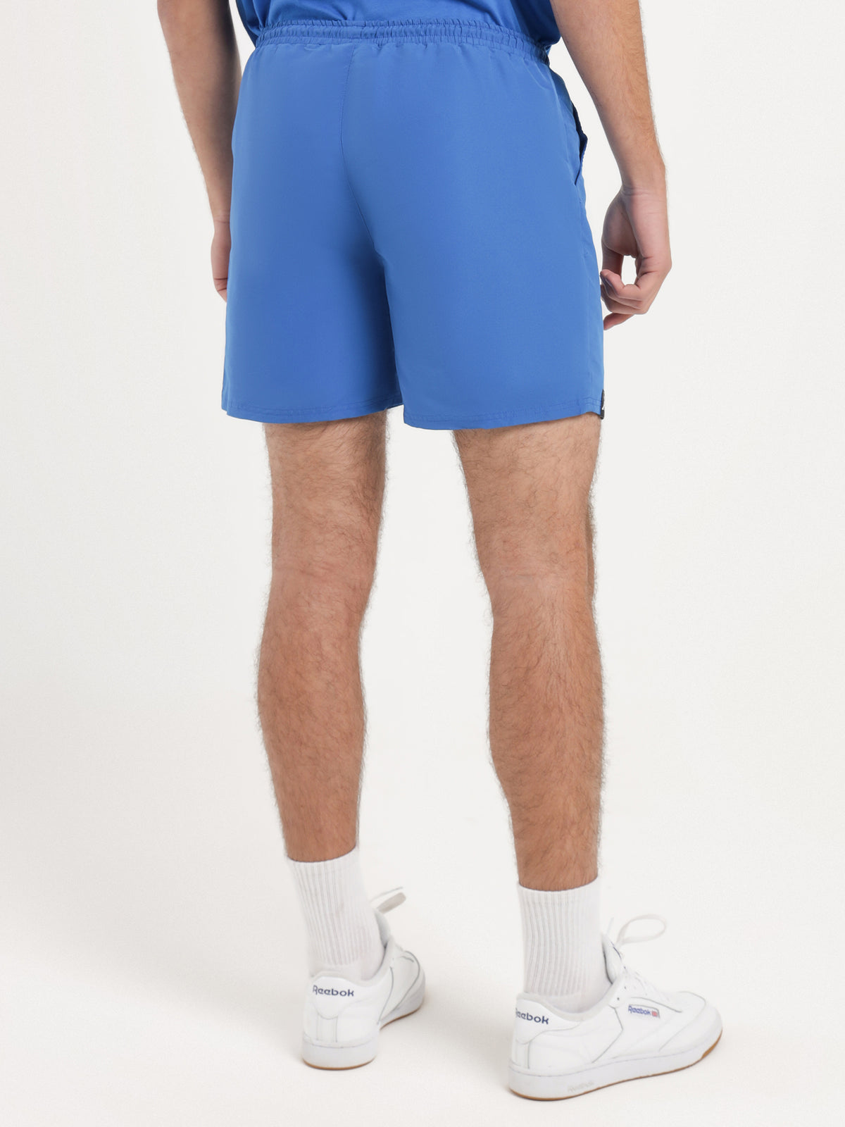 Kappa Authentic Hylon Shorts in Royal Blue | A00 Blue Royal - White Bright