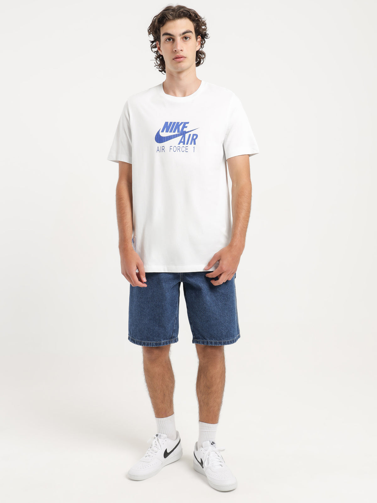 Nike Sportswear AF1 T-Shirt in White | White