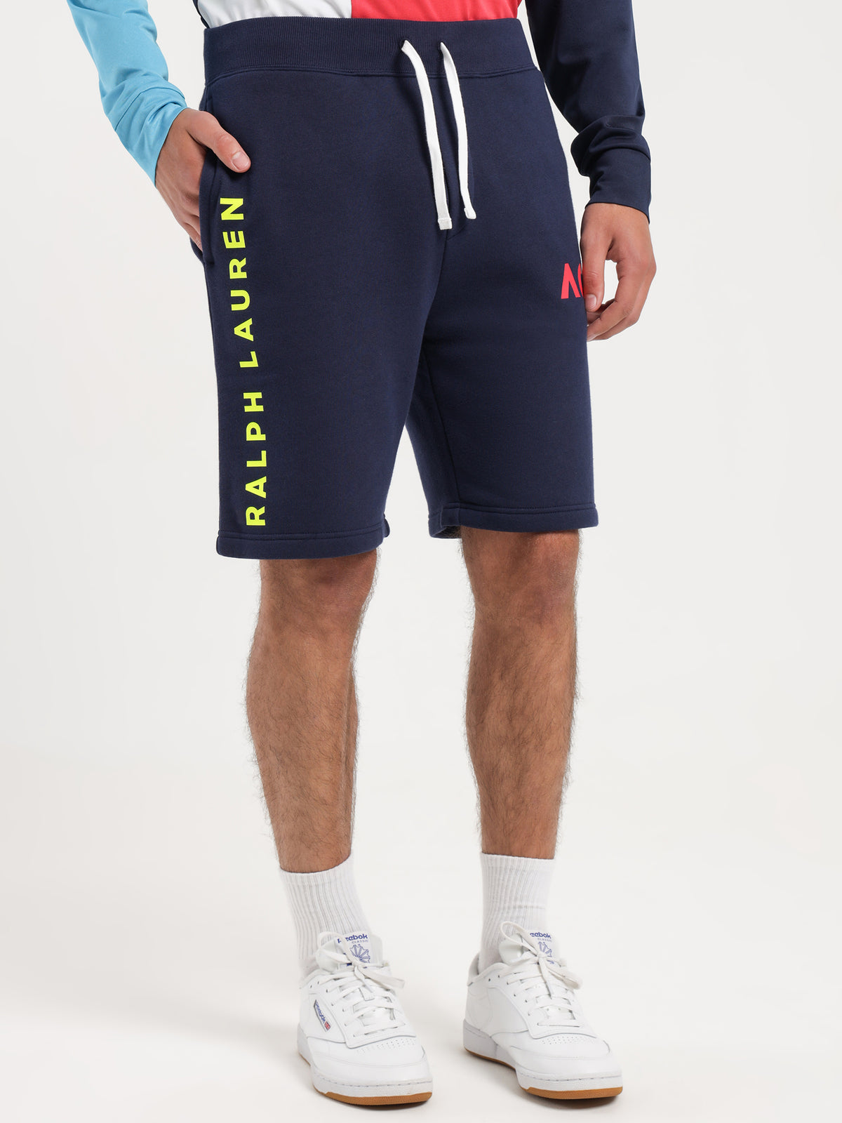 Polo Ralph Lauren AO Athletic Shorts in Navy | Navy