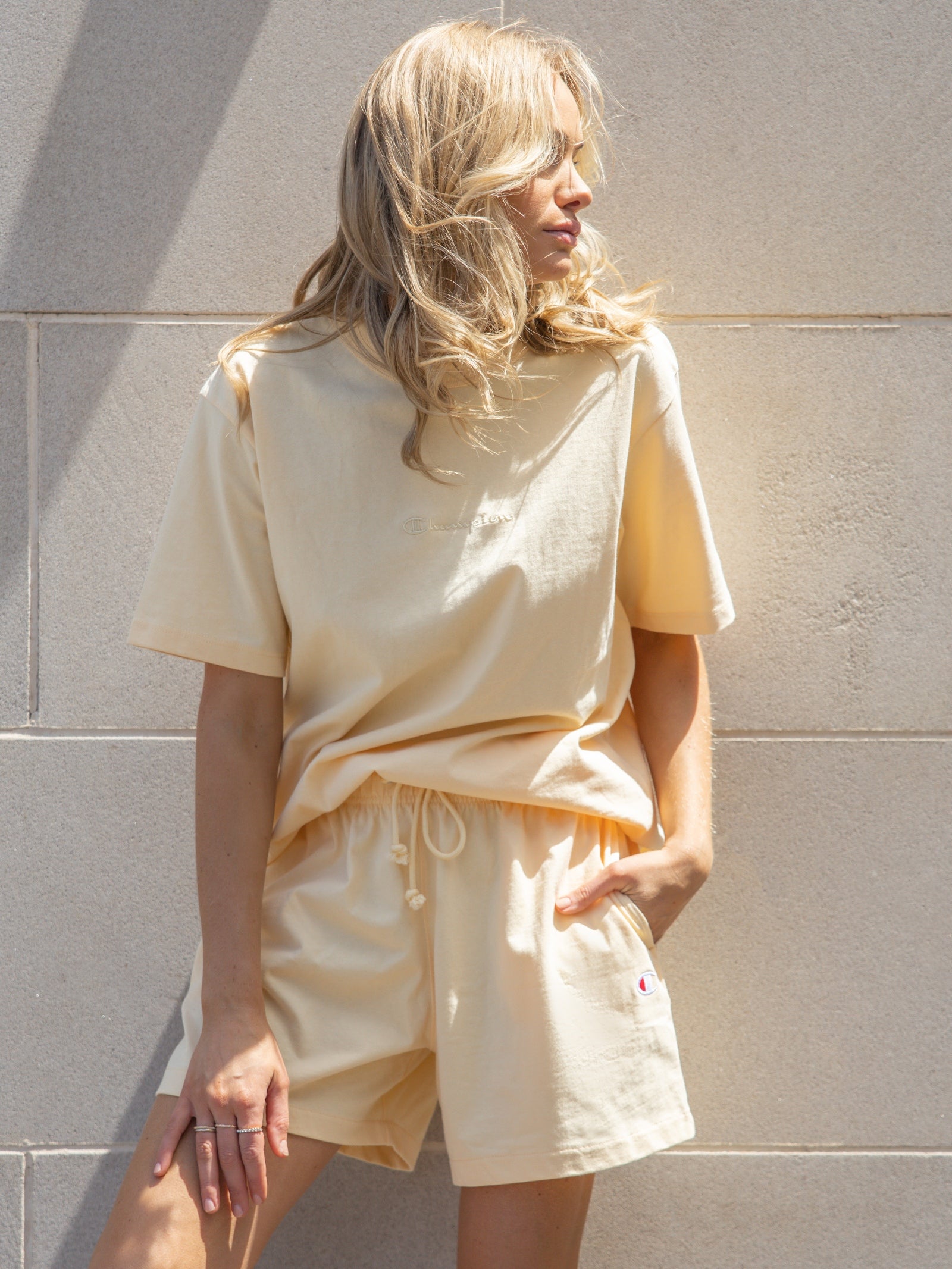 Heritage Oversized T-Shirt in Fraiche Yellow