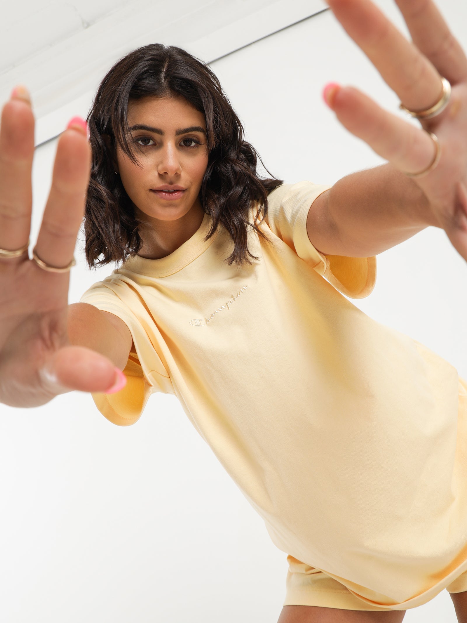 Heritage Oversized T-Shirt in Fraiche Yellow