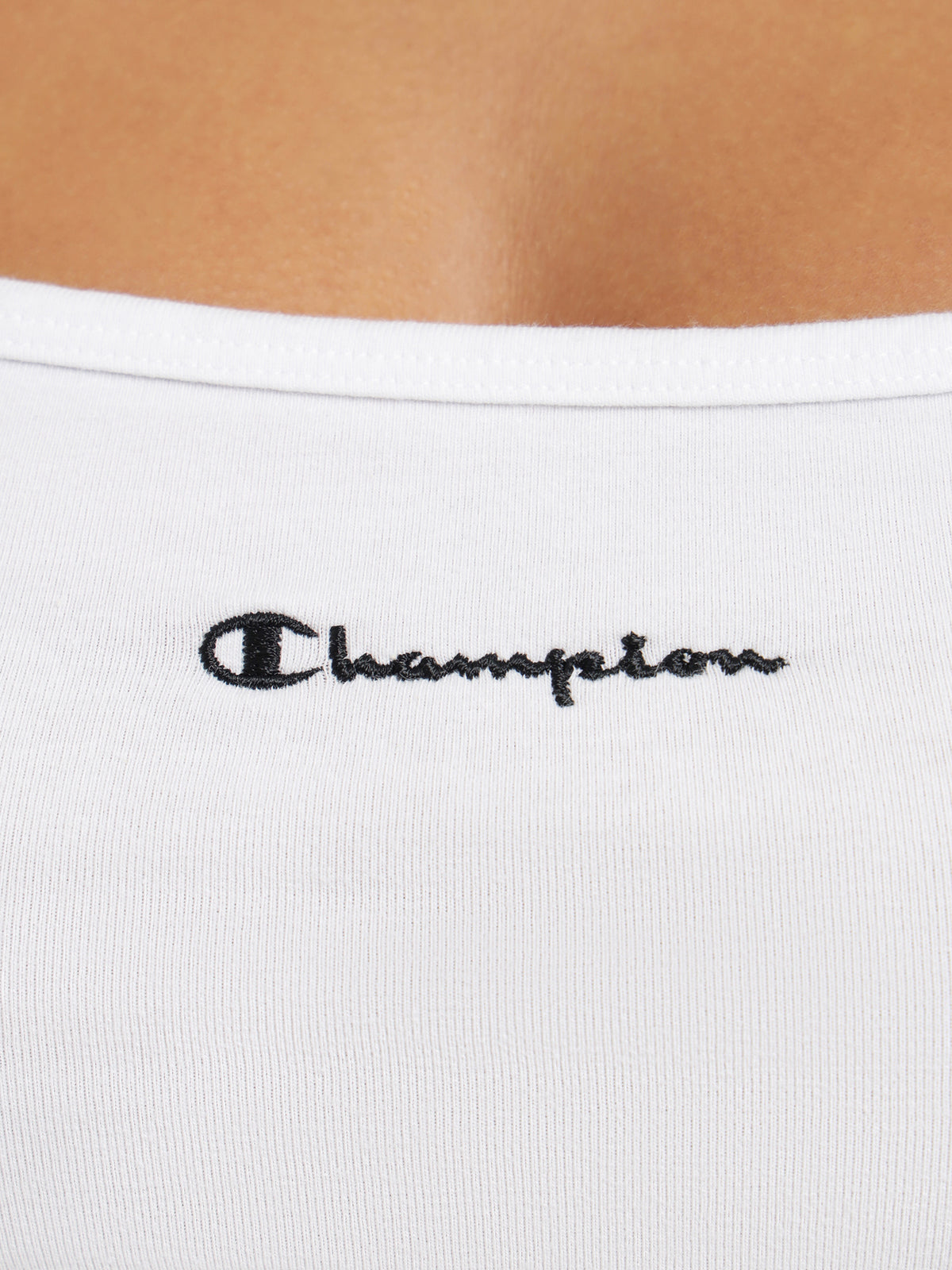 Champion Jersey Heritage Varsity Cami in White | White