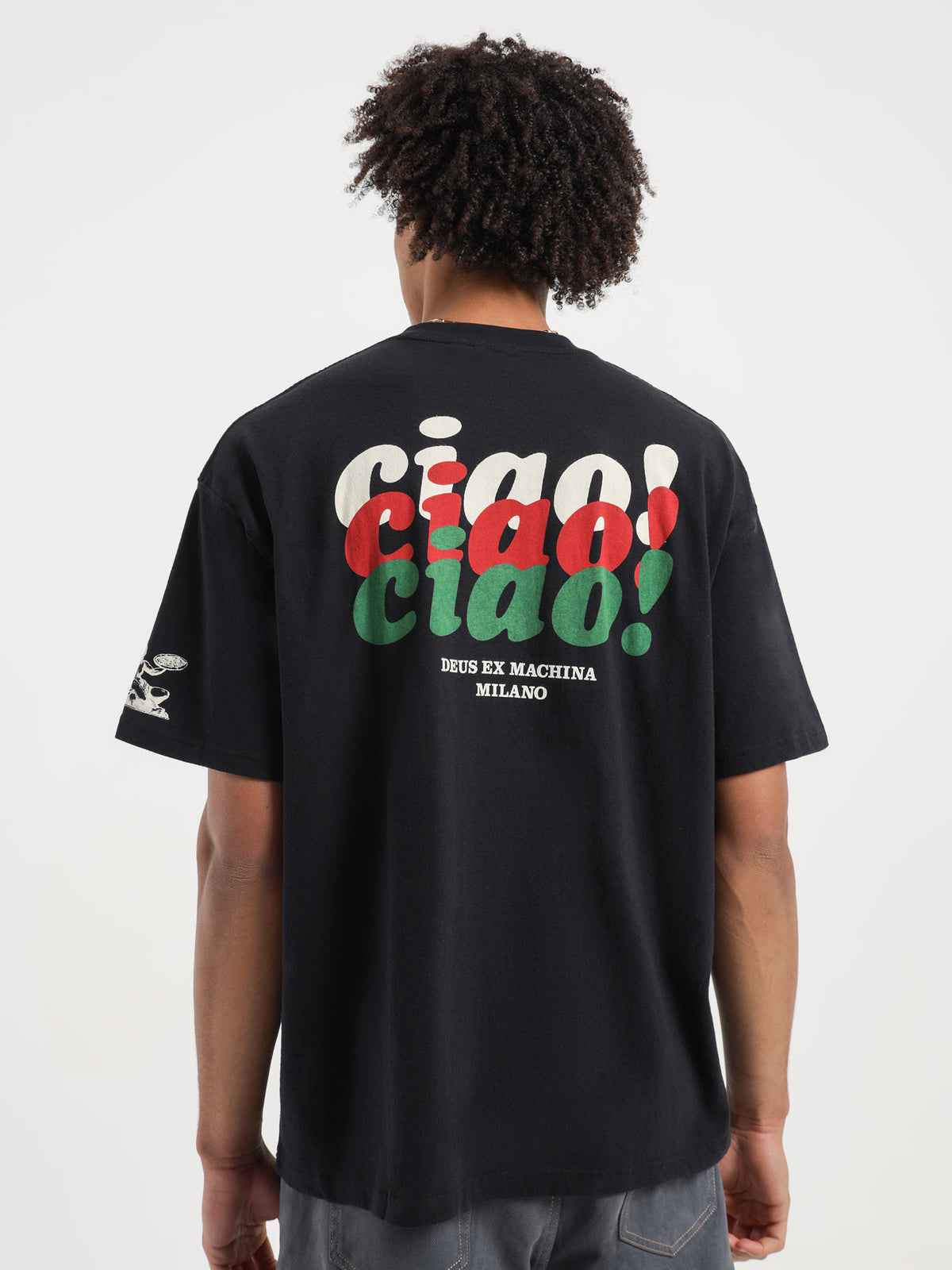 Deus Ciao Ciao T-Shirt in Black | Black