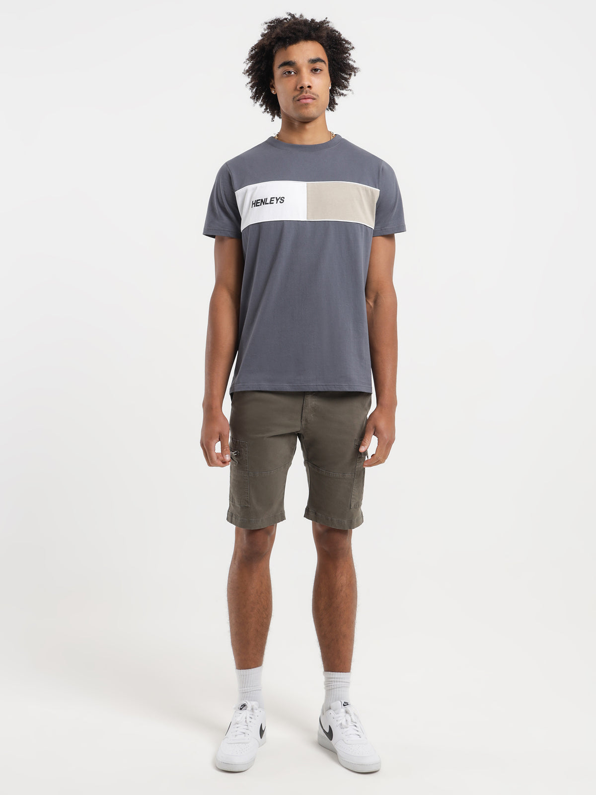 Henleys Signature T-Shirt in Slate | Slate