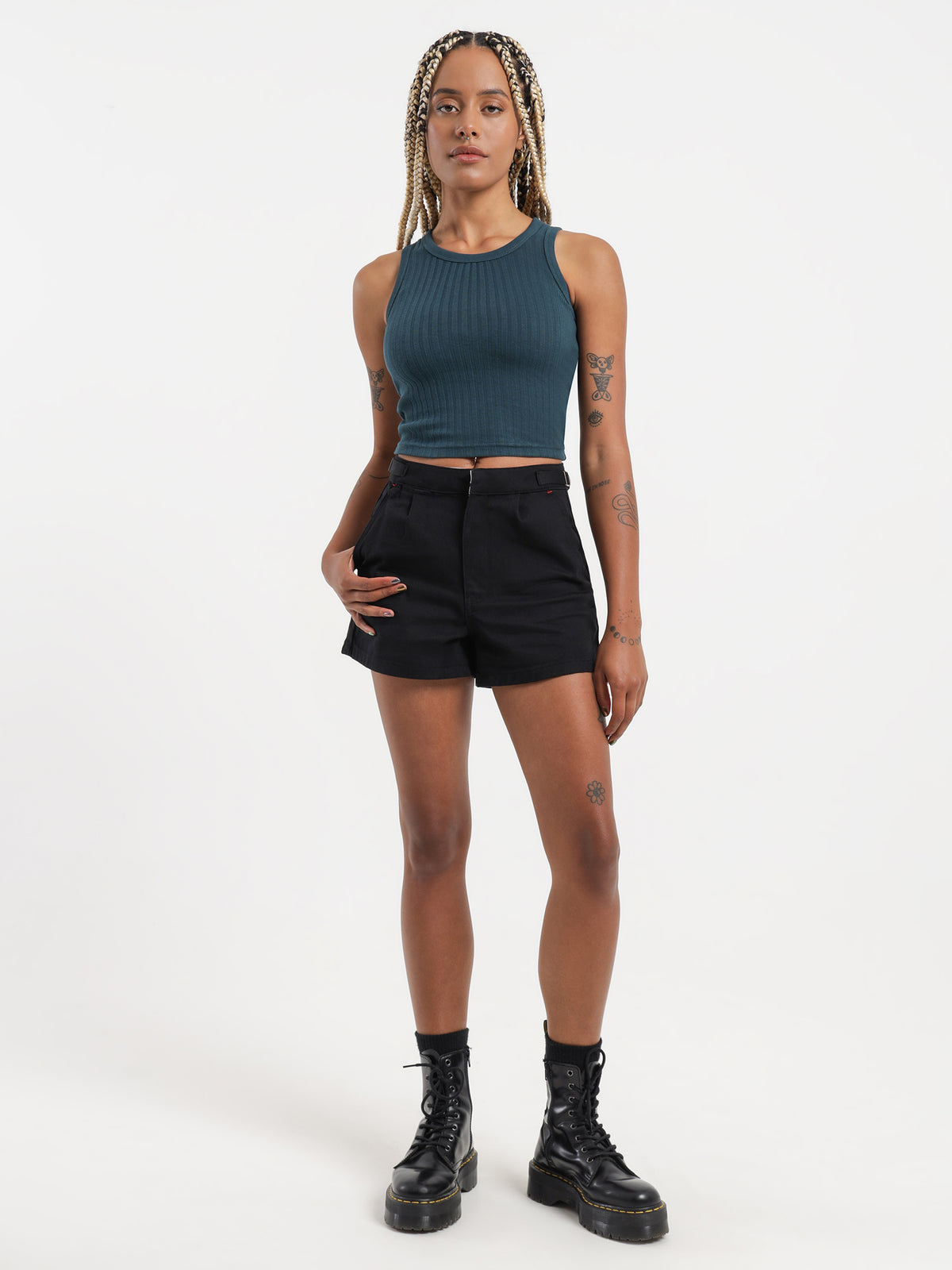 Thrills Hard Yakka x Thrills Singlet in Yakka Green | Yakka Gree