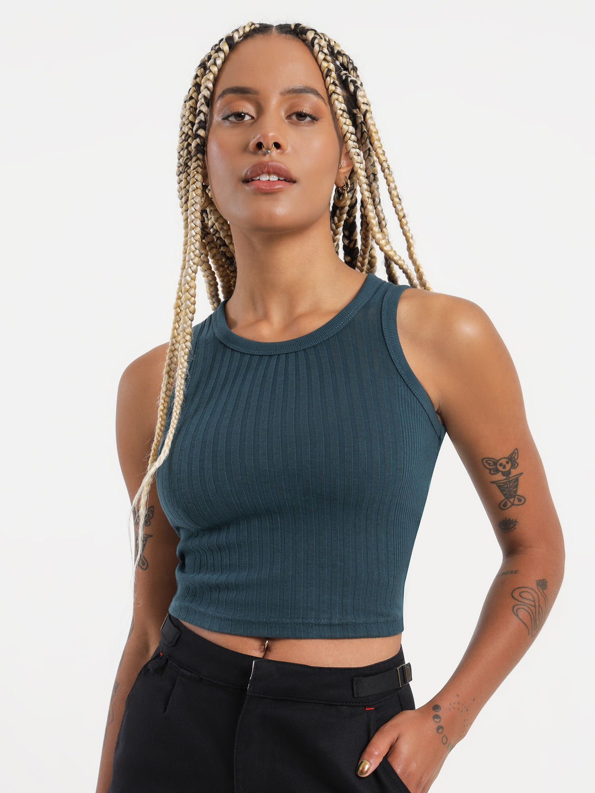 Thrills Hard Yakka x Thrills Singlet in Yakka Green | Yakka Gree