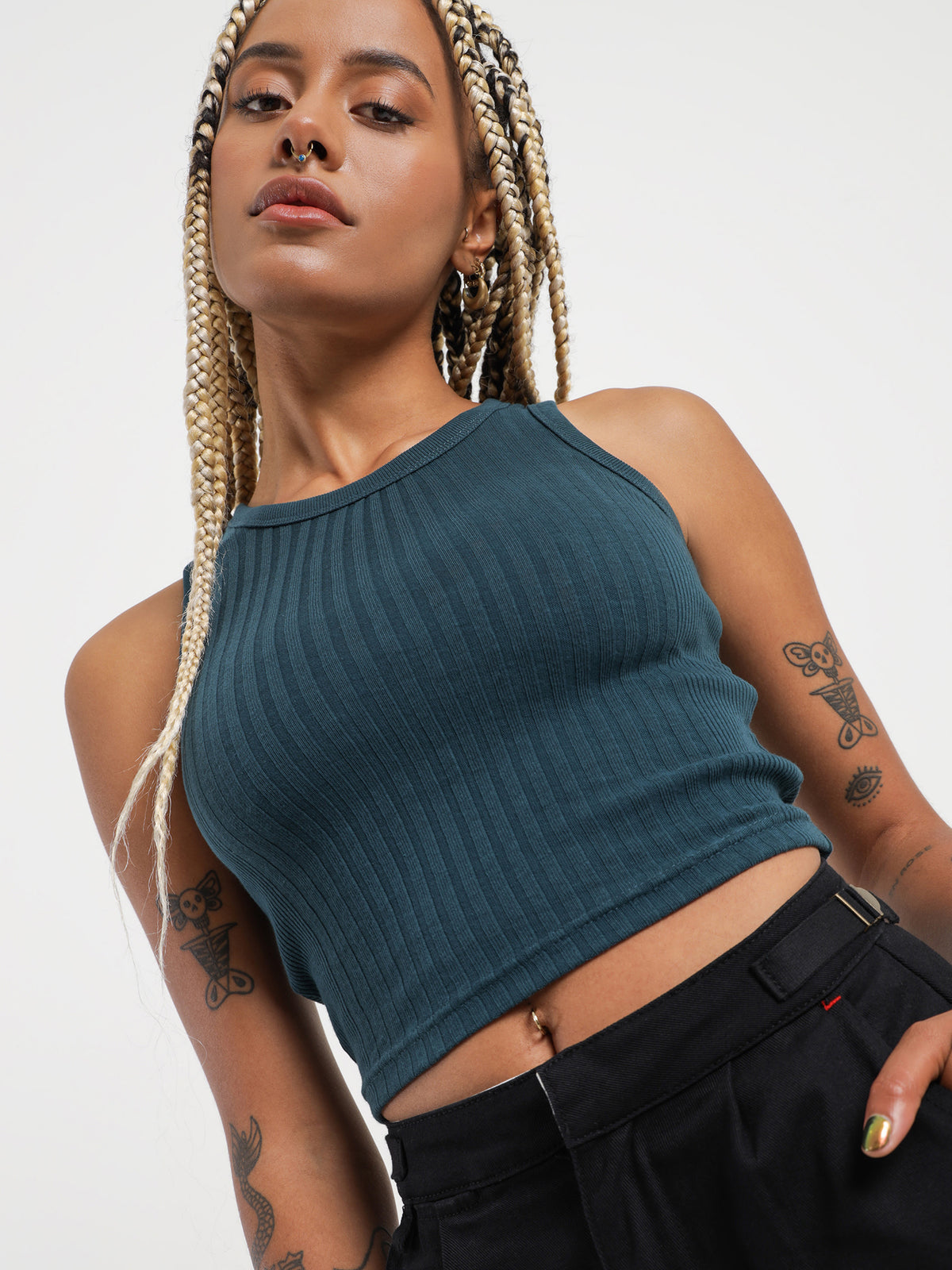 Thrills Hard Yakka x Thrills Singlet in Yakka Green | Yakka Gree