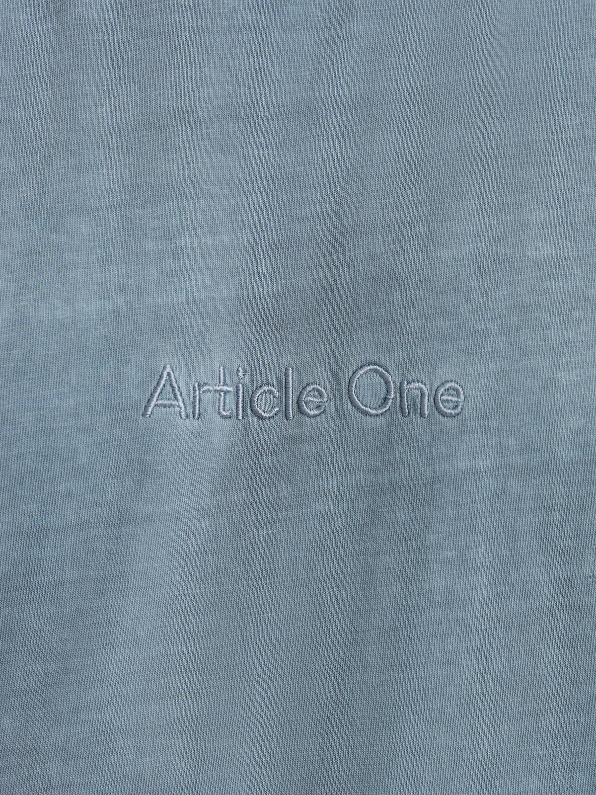 Article One Tonal Logo Muscle in Blue | Naval Blue