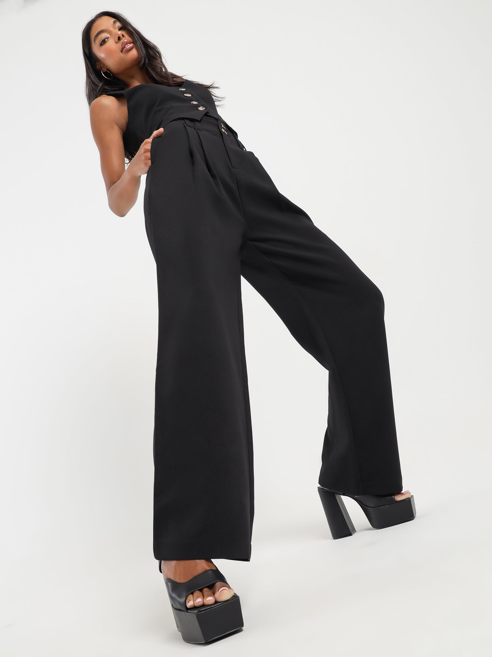 Lenora Pants in Black