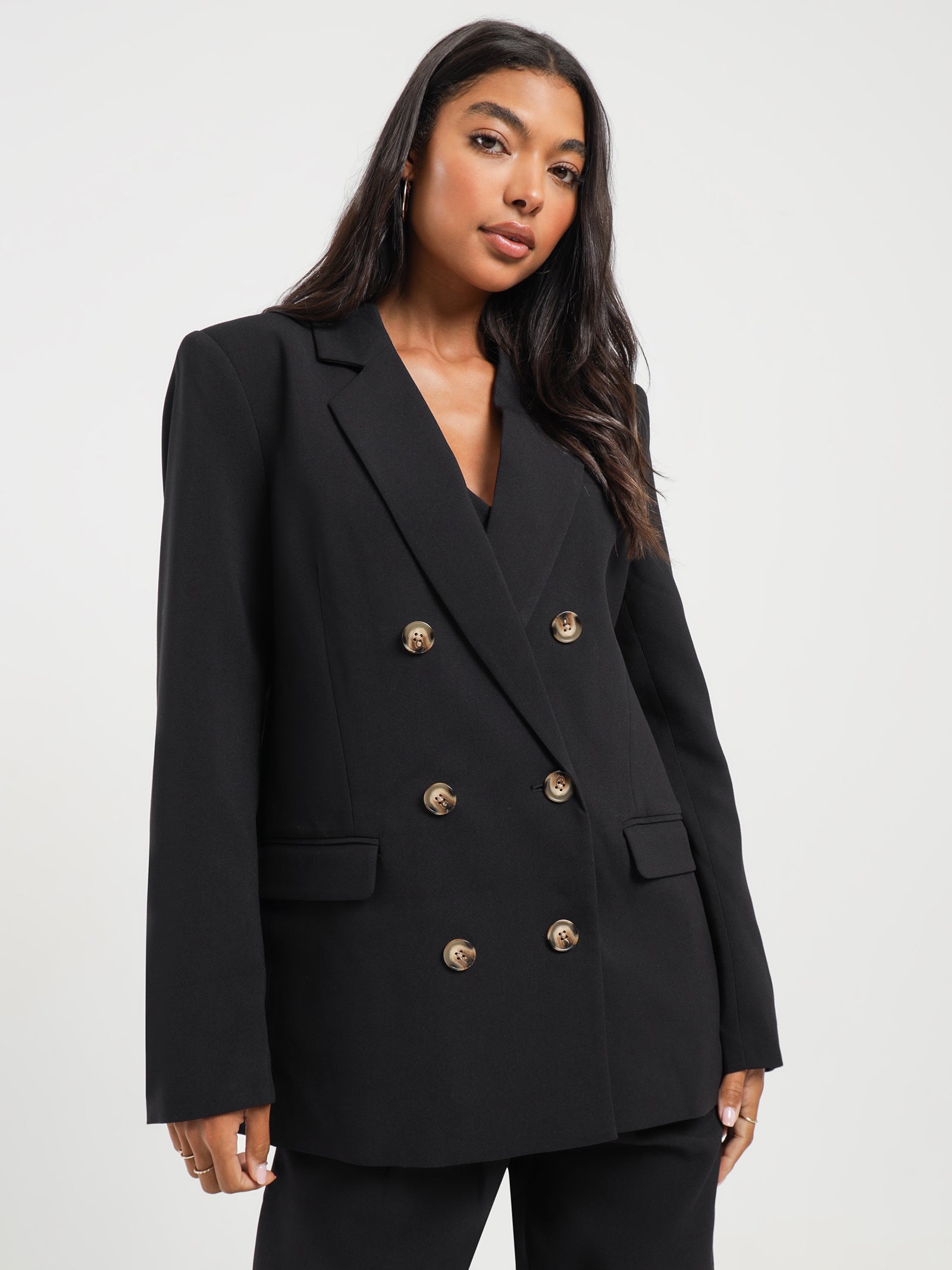 Lenora Blazer in Black