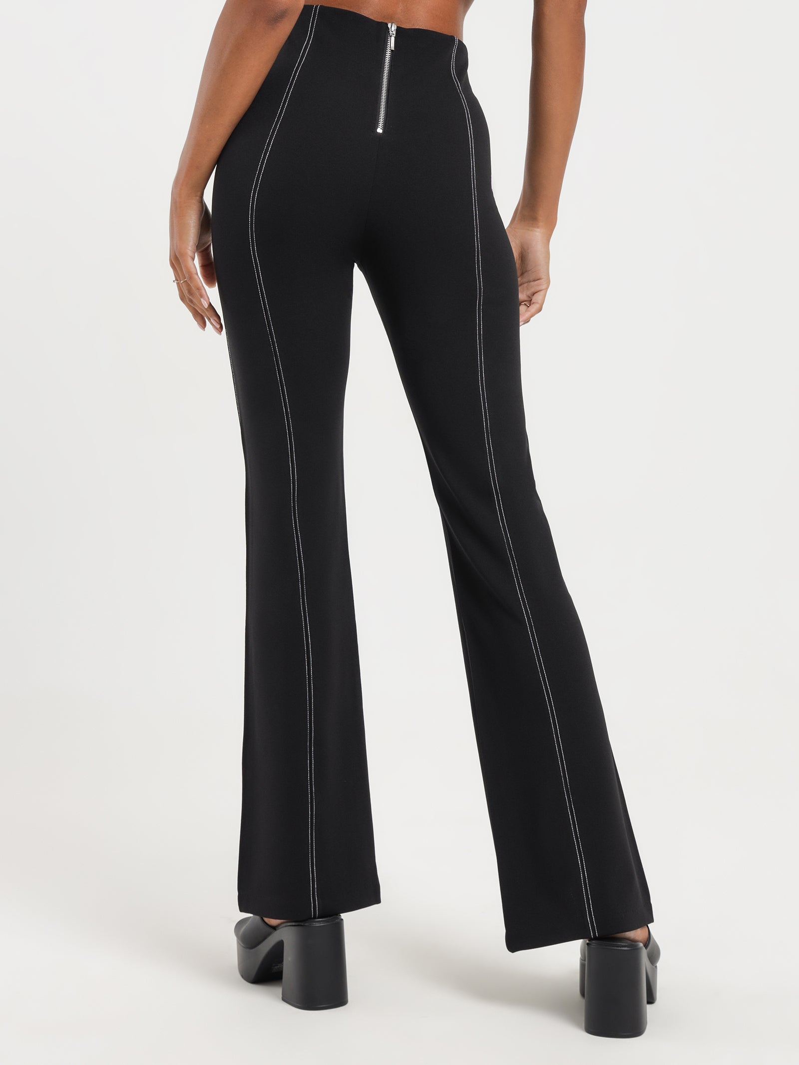 Matai Crepe Pants in Black