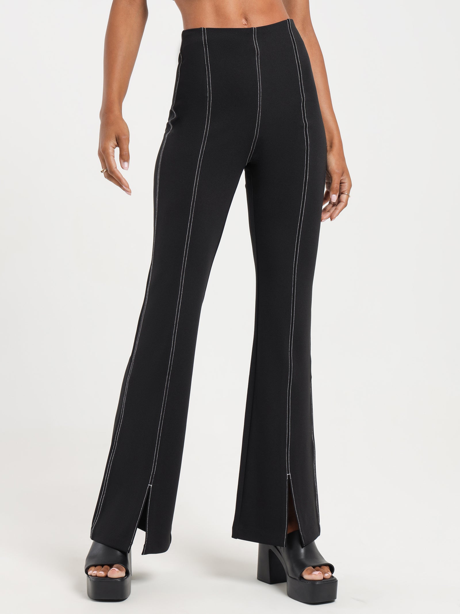 Matai Crepe Pants in Black