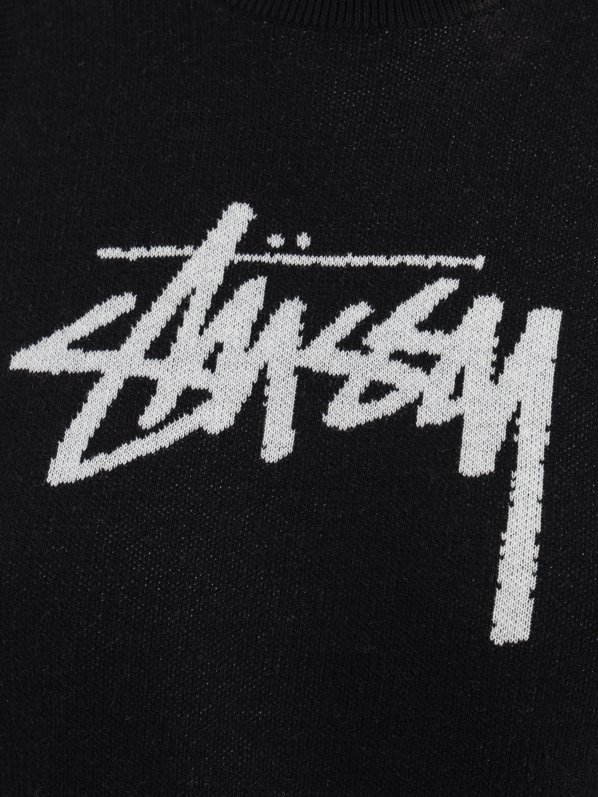 Stussy Stussy Knit Vest in Black | Black