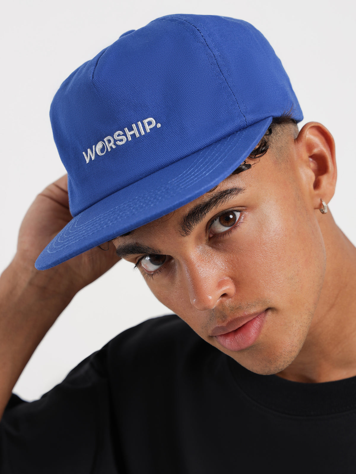 Worship Cold Core Hat in Blue | Blue