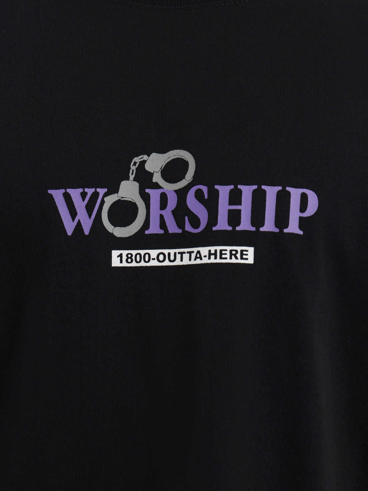 Worship Probation T-Shirt in Black | Black