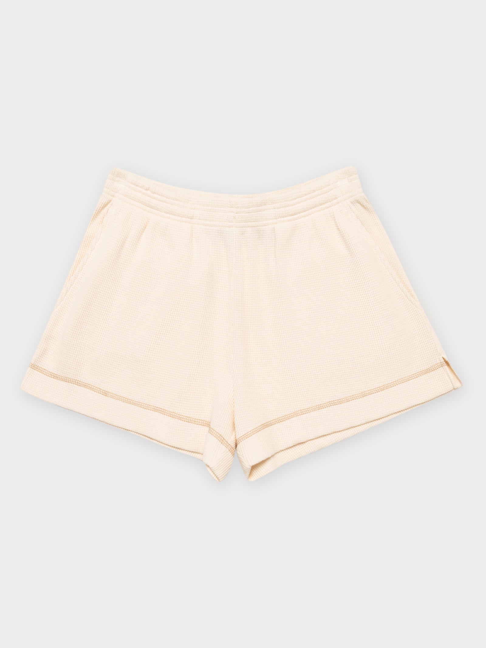 Orion Waffle Shorts in Cloud - Glue Store