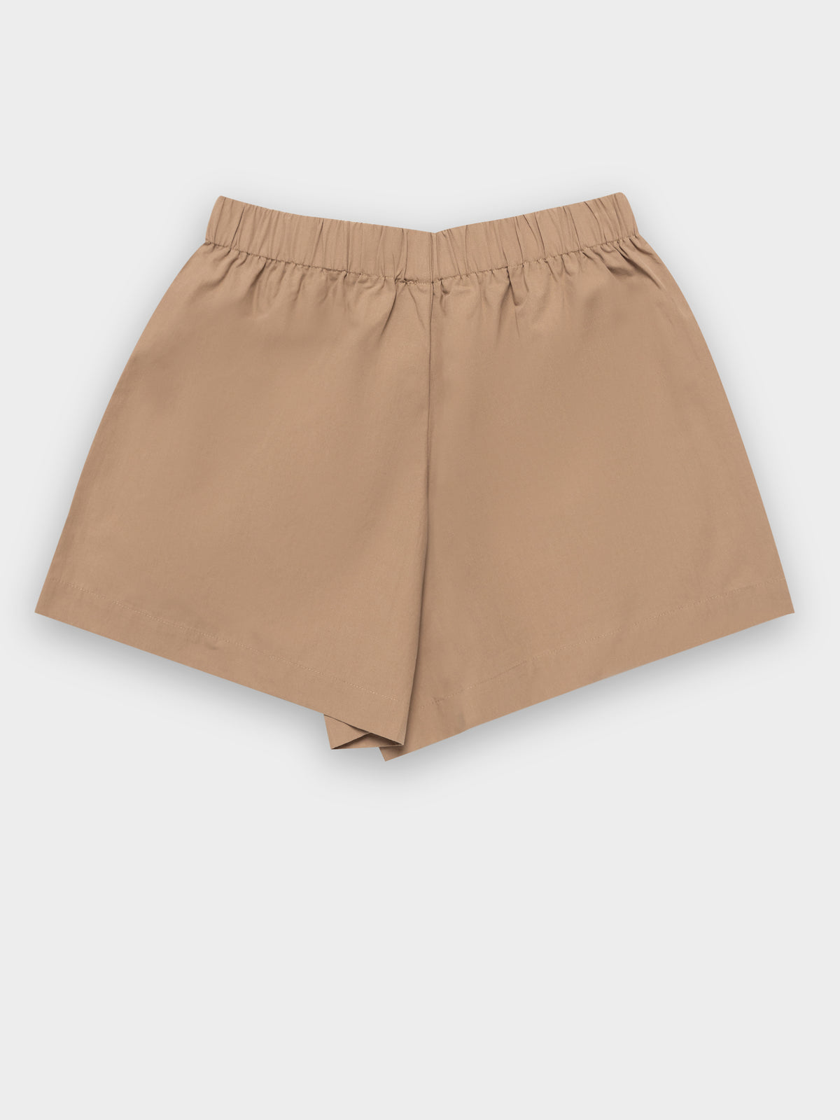 OWWY Poplin Pop Boxer Shorts in Camel | Camel