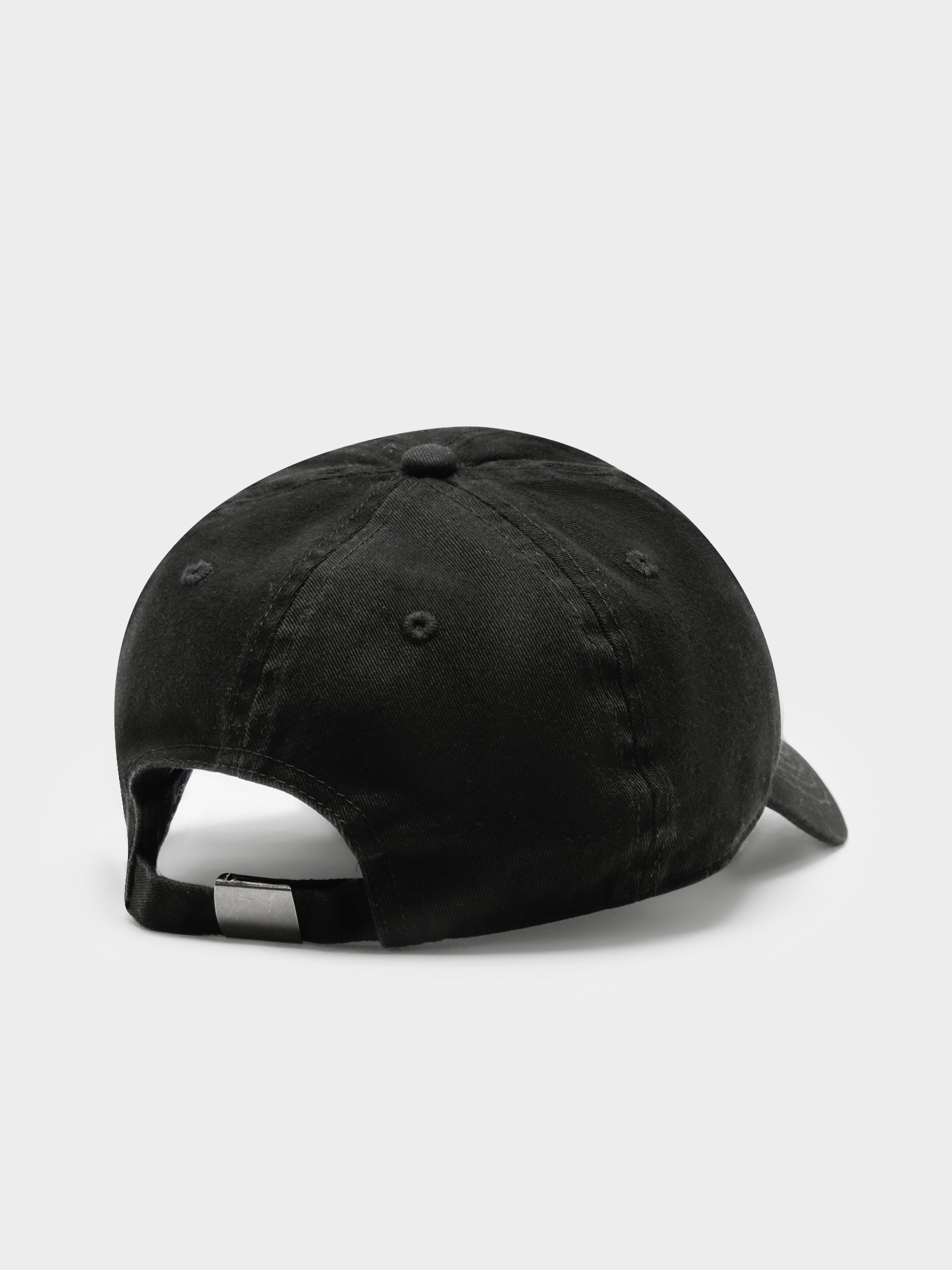 Tonal Script Cap in Black