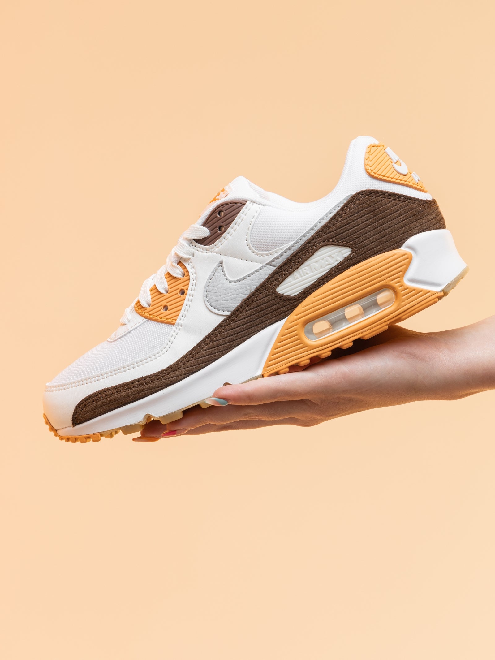 Air max 90 outlet white and orange