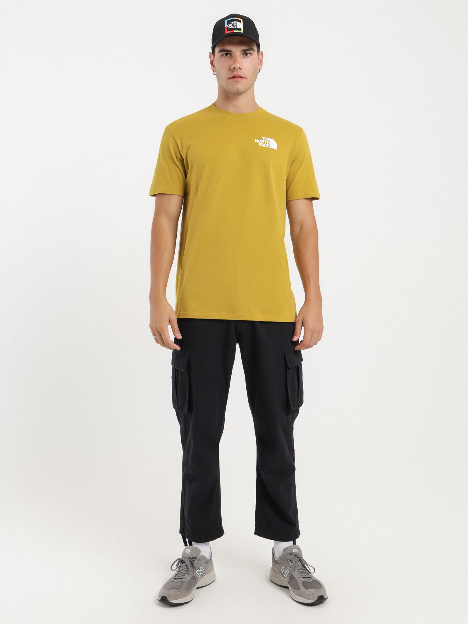 SS Box NSE T-Shirt in Mustard