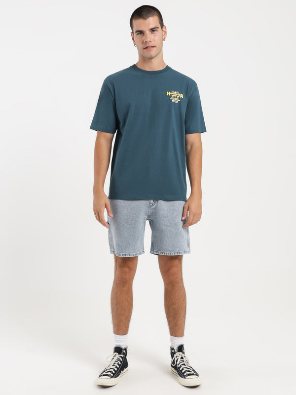 Thrills Hard Yakka T-Shirt in Yakka Green Green | Glue Store