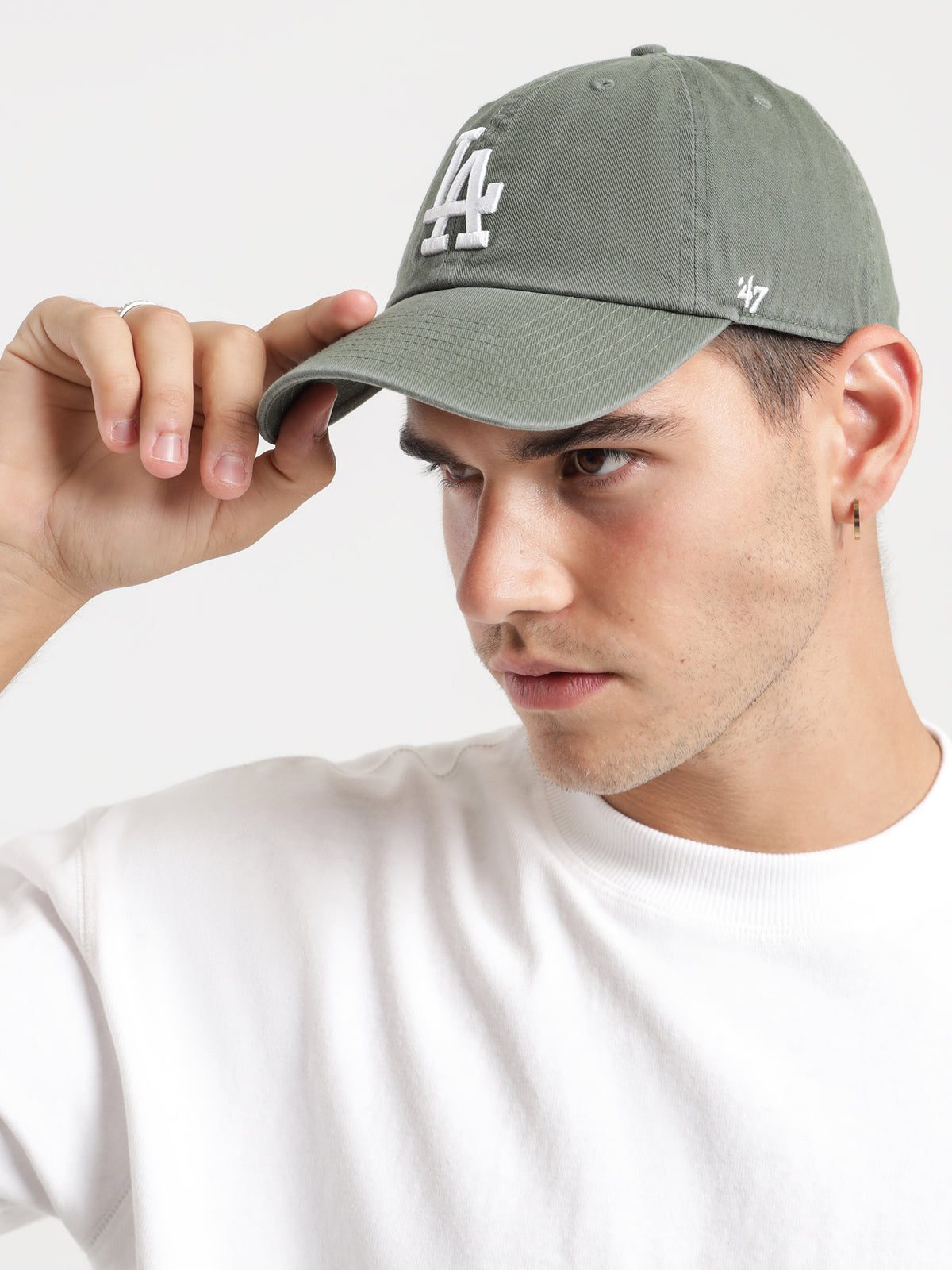 47 Brand LA Dodgers Baseball Cap in Green | Green