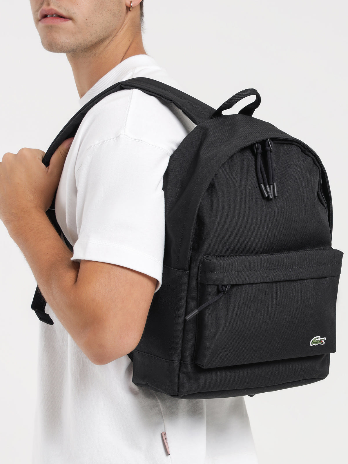 Lacoste Neocroc Backpack in Black | Black