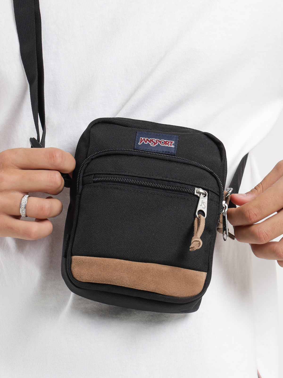 Jansport Core Crossbody Bag in Black | Black