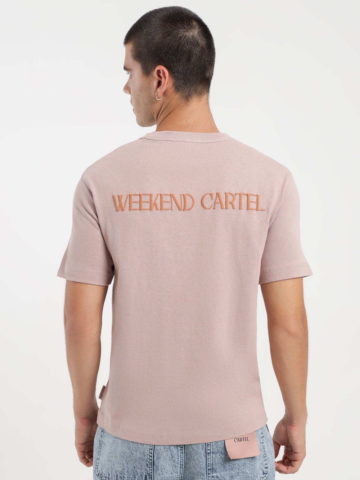 Weekend Cartel Cartel Logo T-Shirt in Lavender | Lavender