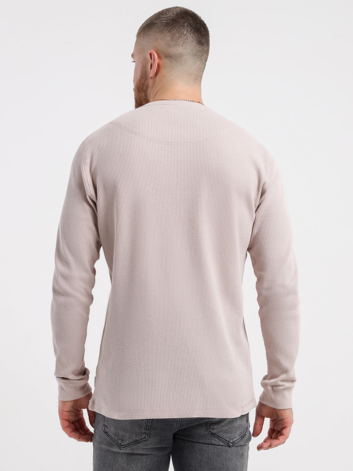 Article One Maison Waffle Sweater in Hazel | Hazel