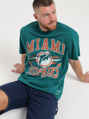 Miami Dolphins T-Shirt in Teal - Glue Store