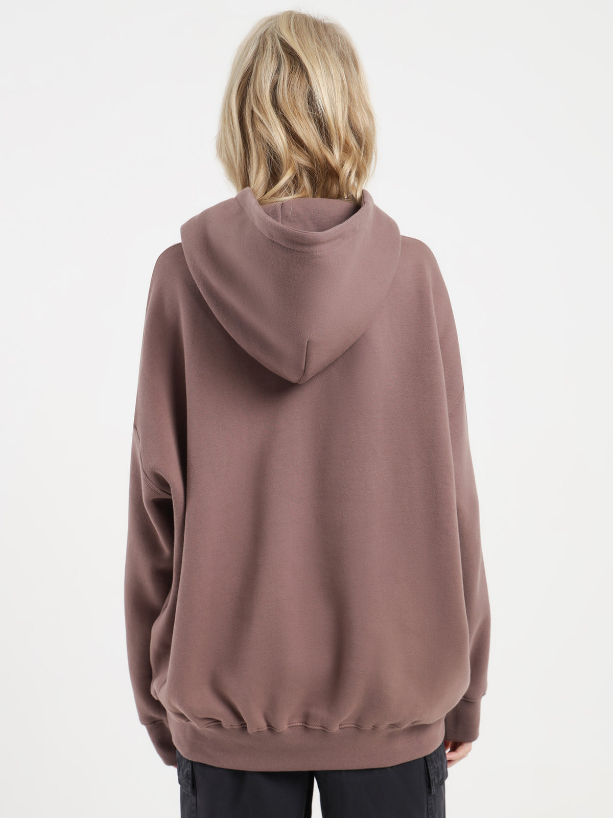 Stussy Shadow Stock Oversized Hoodie in Chocolate Brown | Chocolate