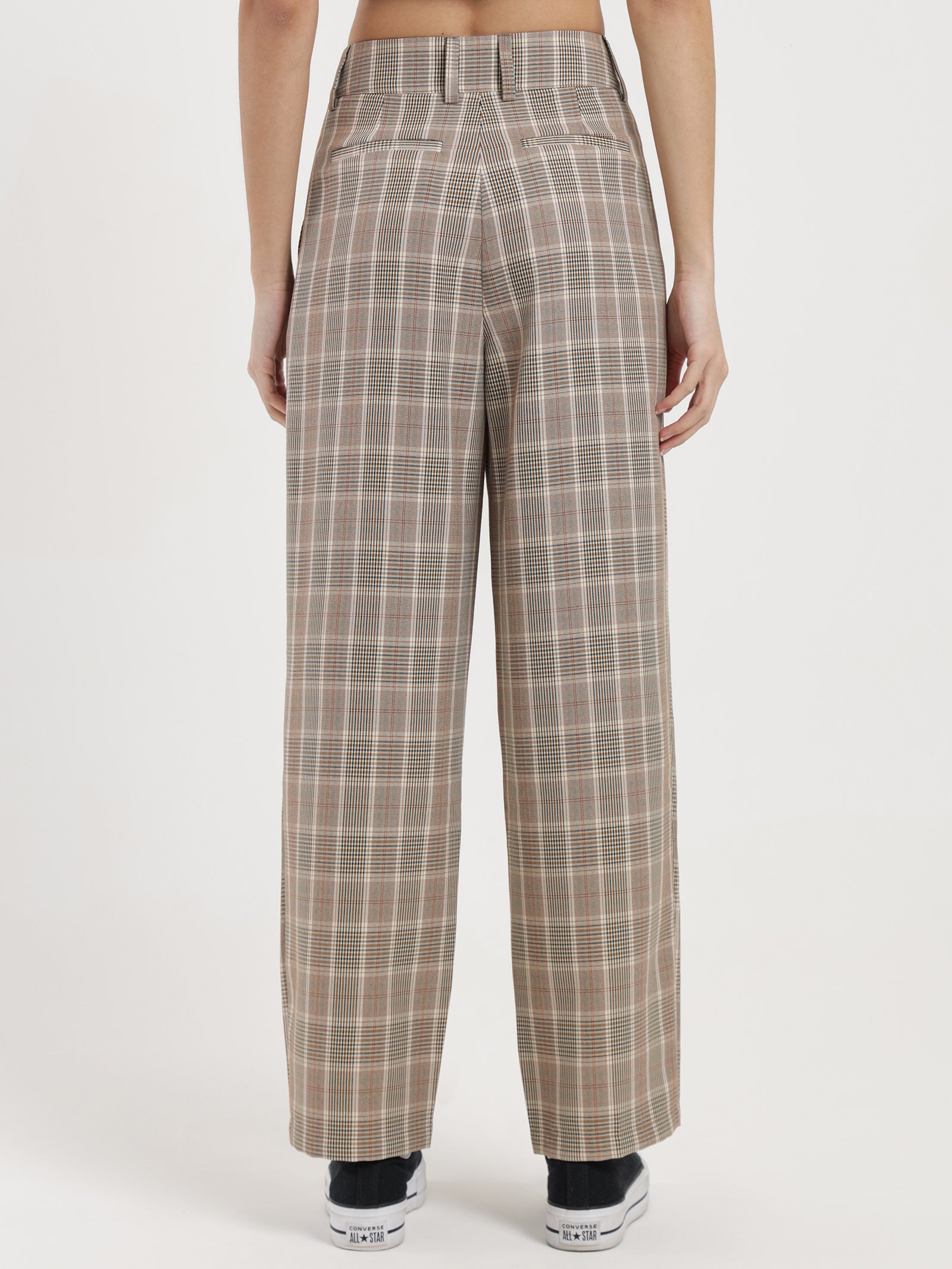 Kelly Tailored Pants in Clay Check