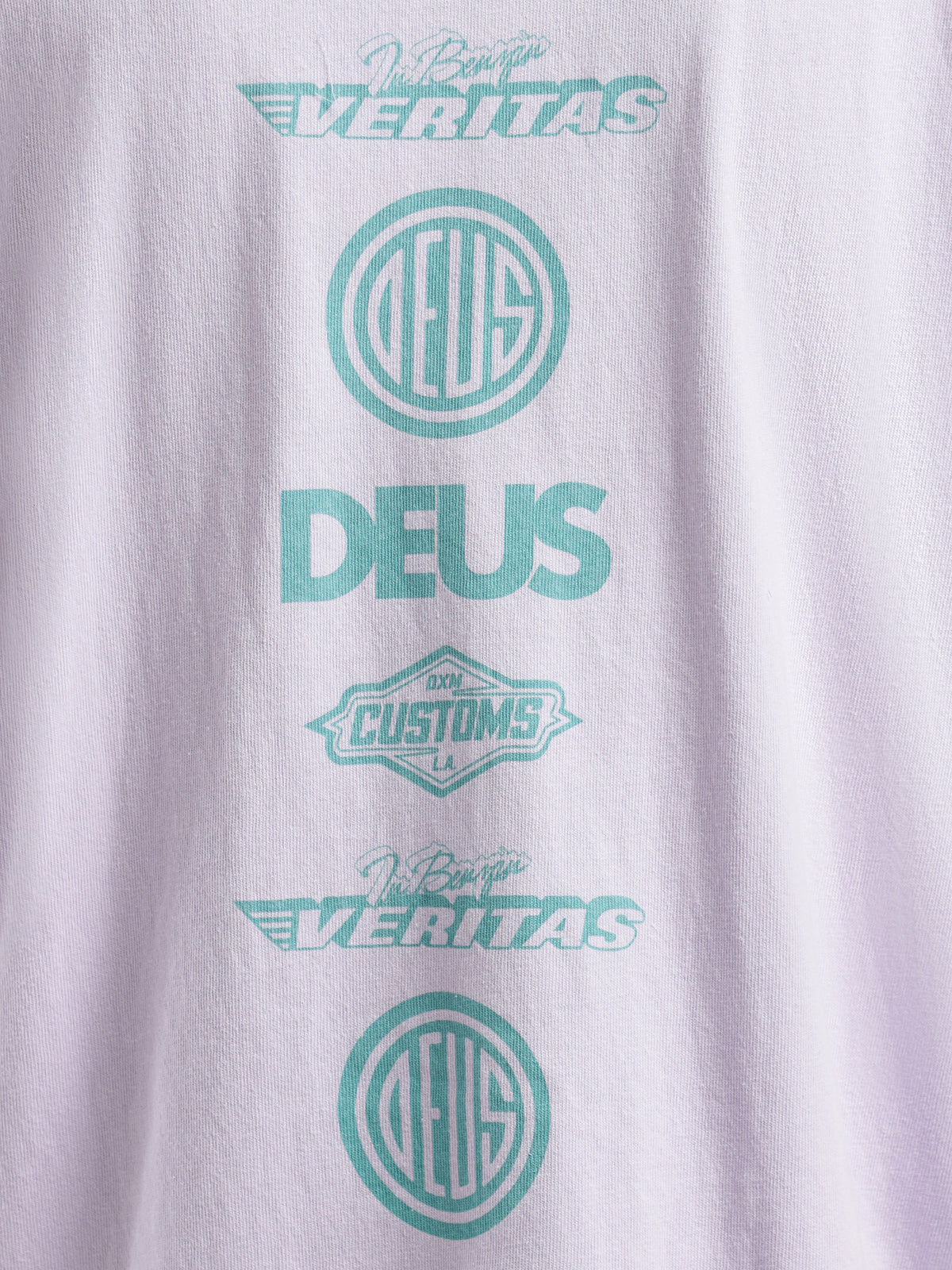 Deus Totem T-Shirt in Light Purple | Purple