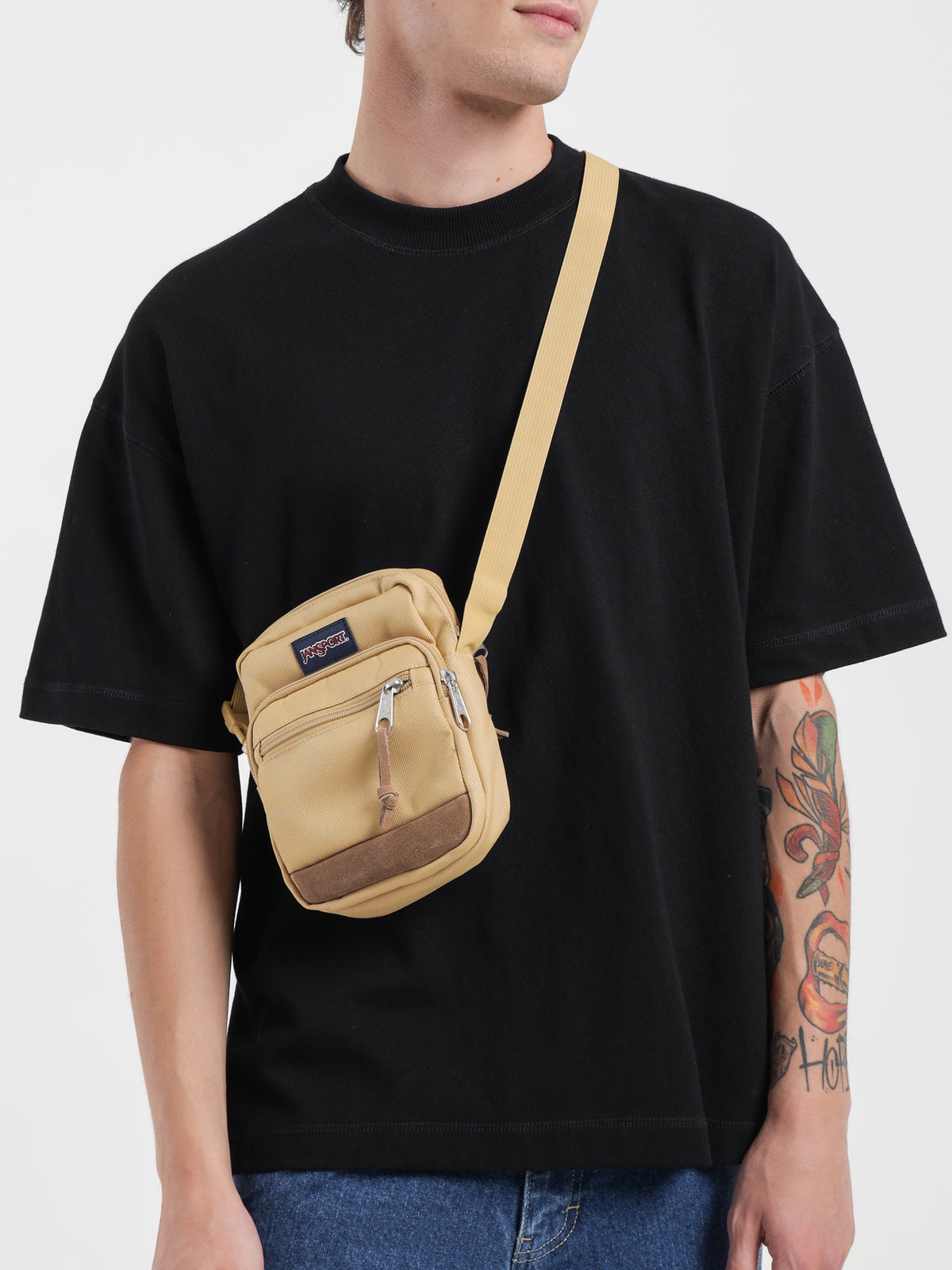 Jansport Core Crossbody Bag in Brown | Brown