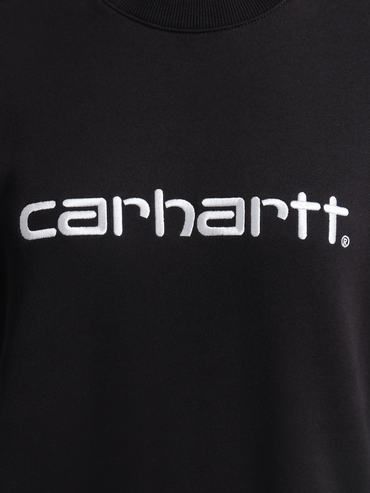 Carhartt Wip Carhartt Sweatshirt in Black & White | Black/White