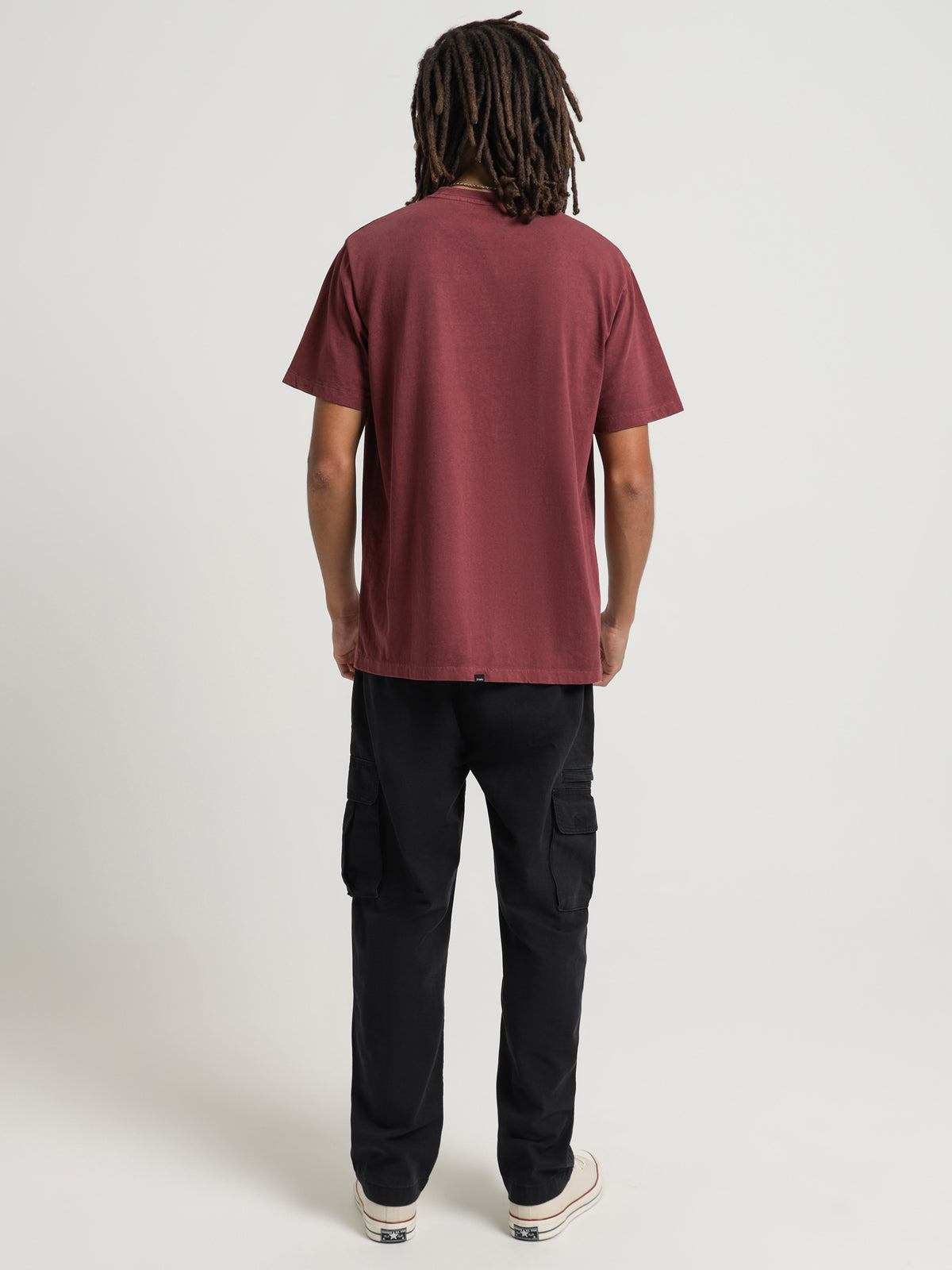 Thrills Union Merch Fit T-Shirt in Port | Port