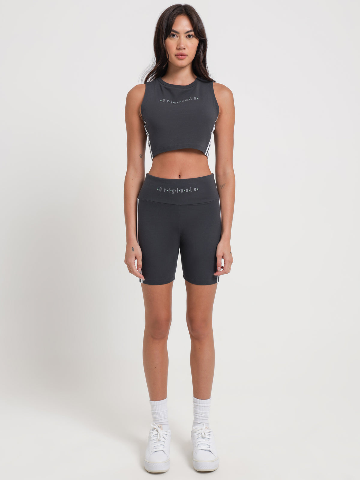 Adidas Tank Top in Carbon Grey | Carbon