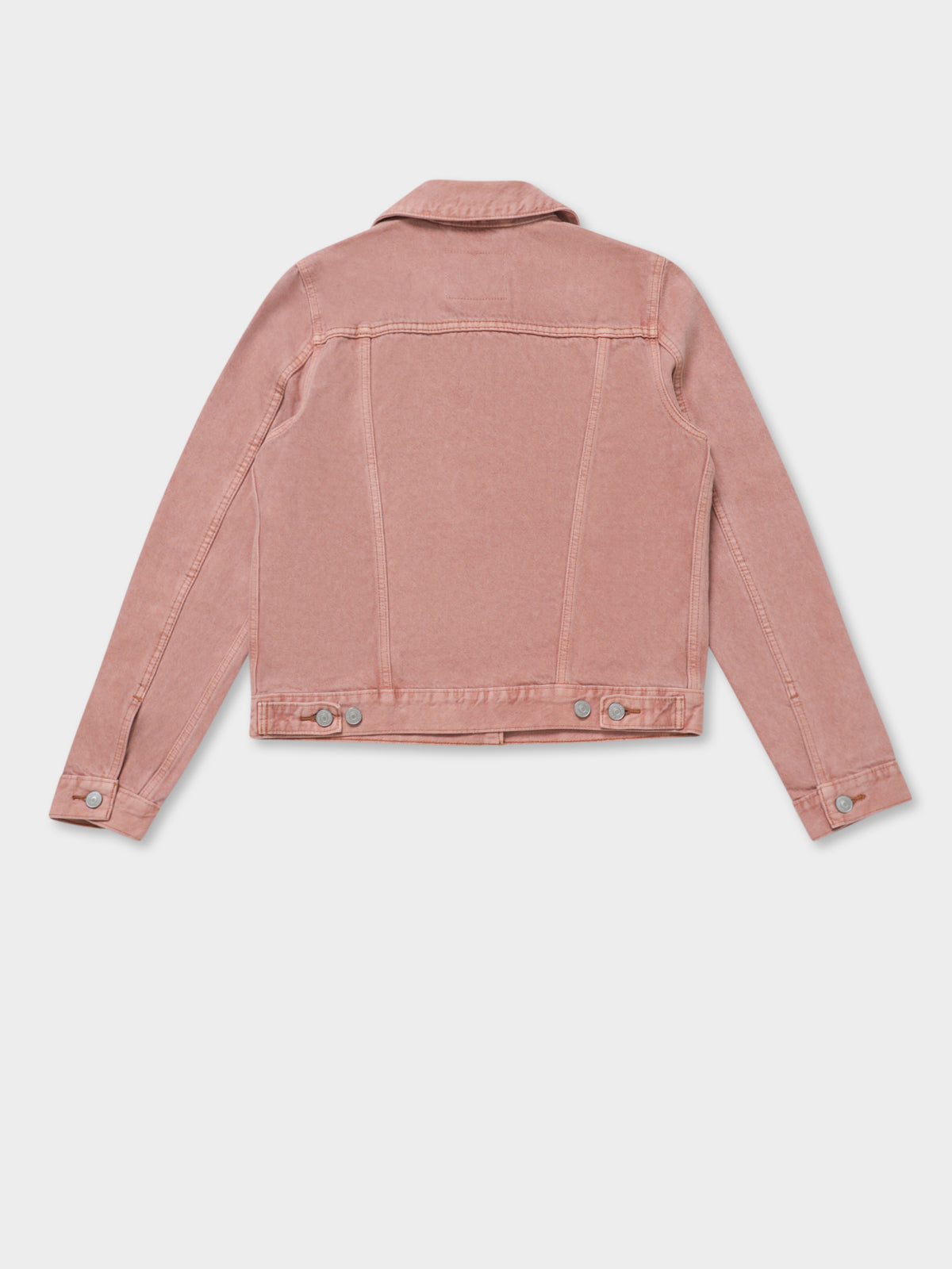 Levis Original Trucker jacket in Garment Dyed Red | Beige