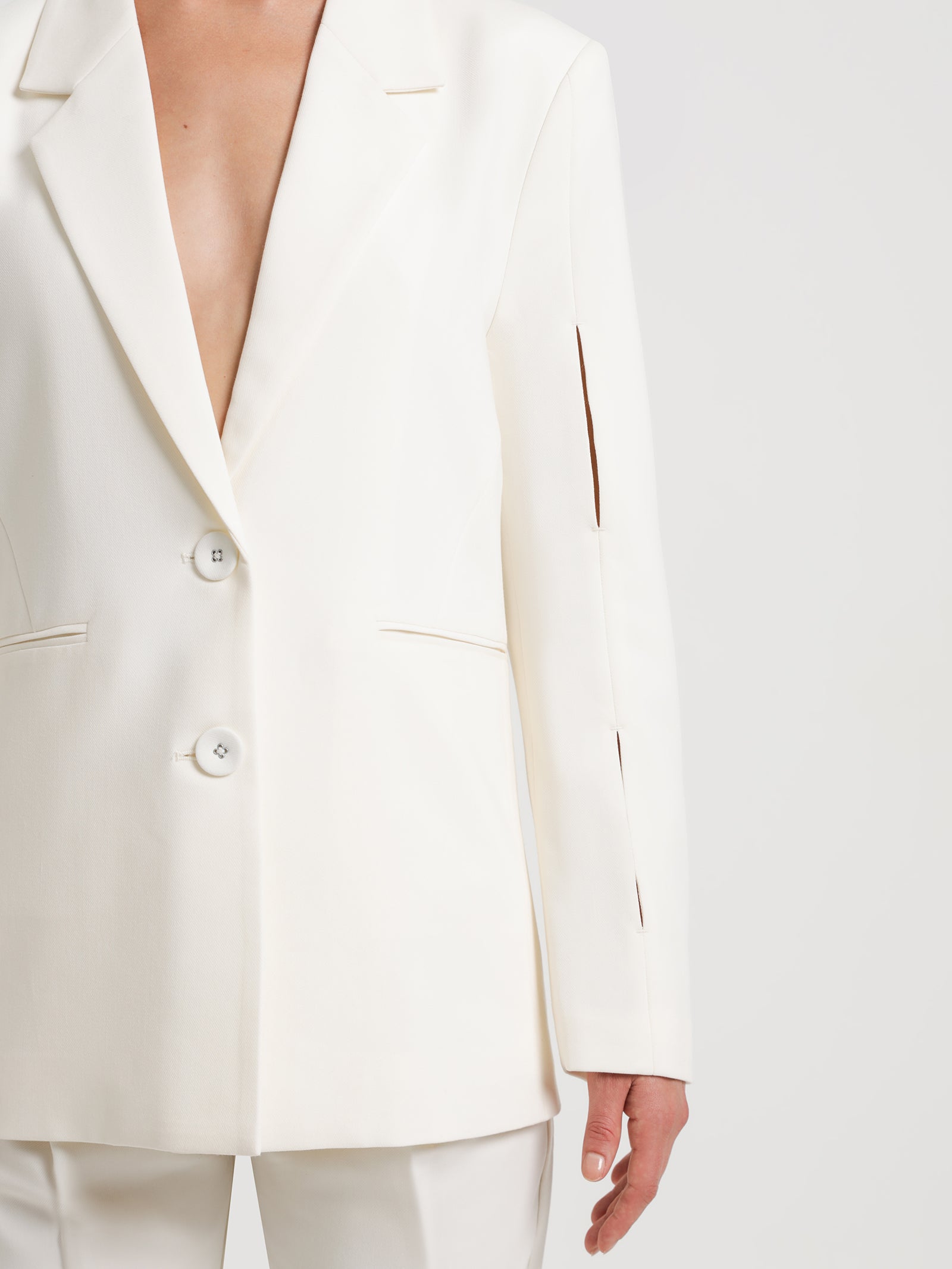 Porter Blazer in Off White