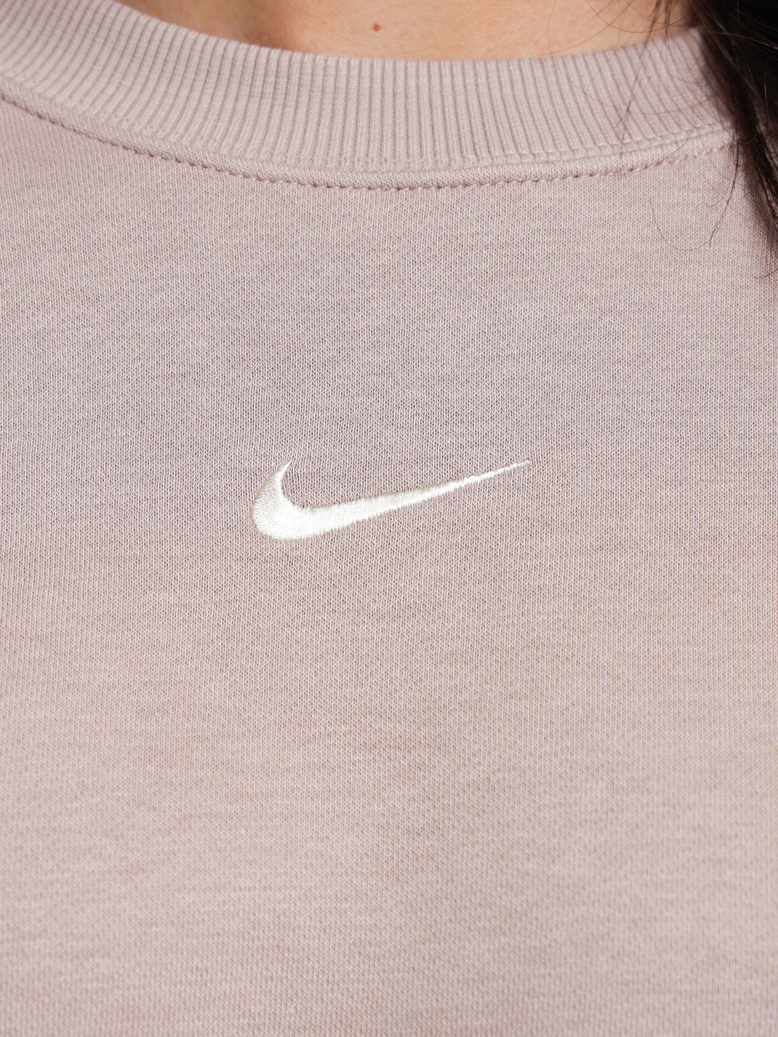 Taupe nike online sweatshirt