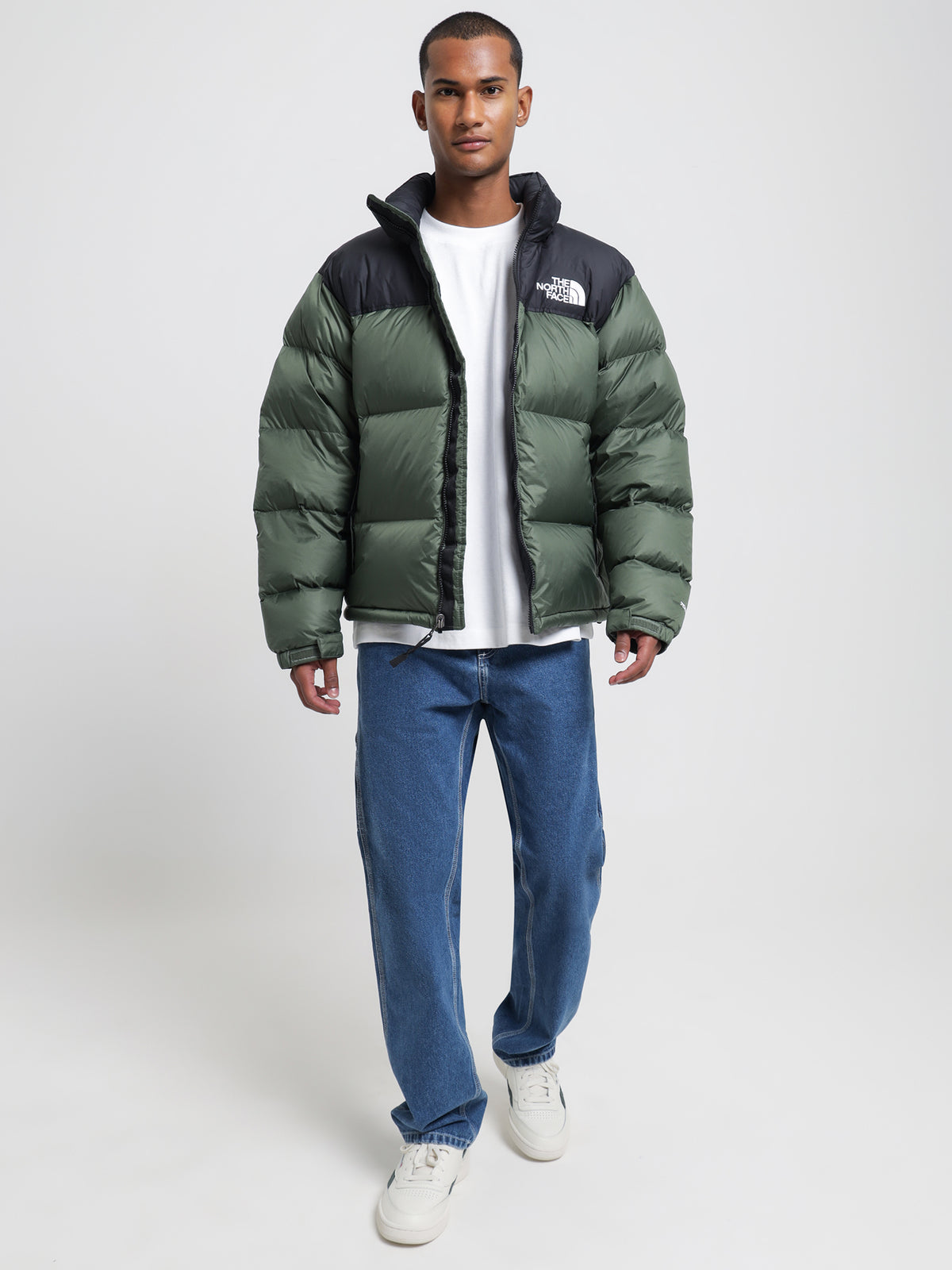 The North Face 1996 Retro Nuptse Jacket in Dark Green | Dark Green