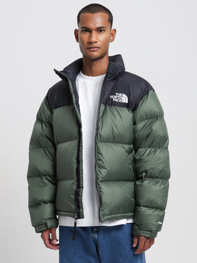 1996 Retro Nuptse Jacket in Dark Green