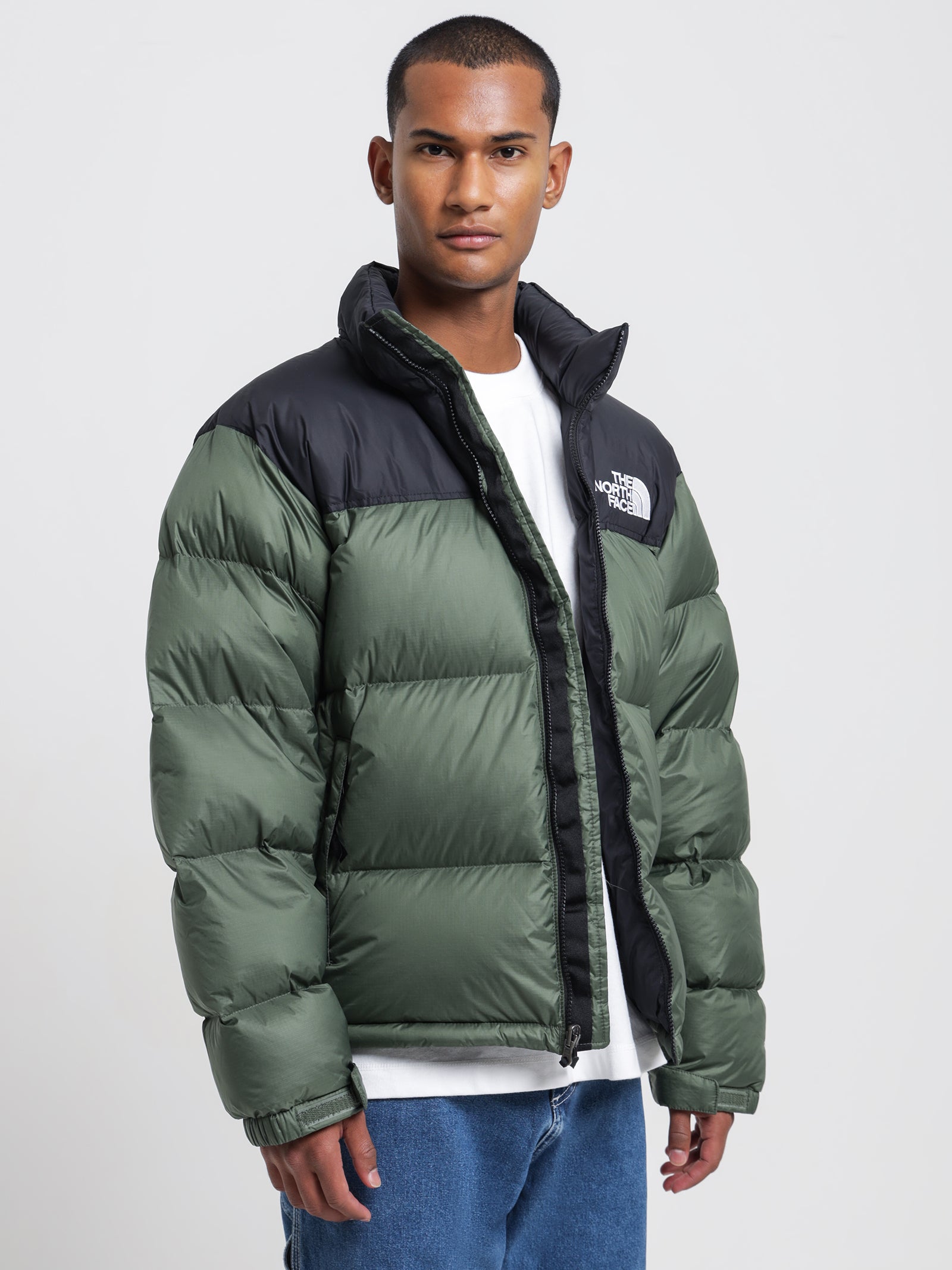 1996 Retro Nuptse Jacket in Dark Green