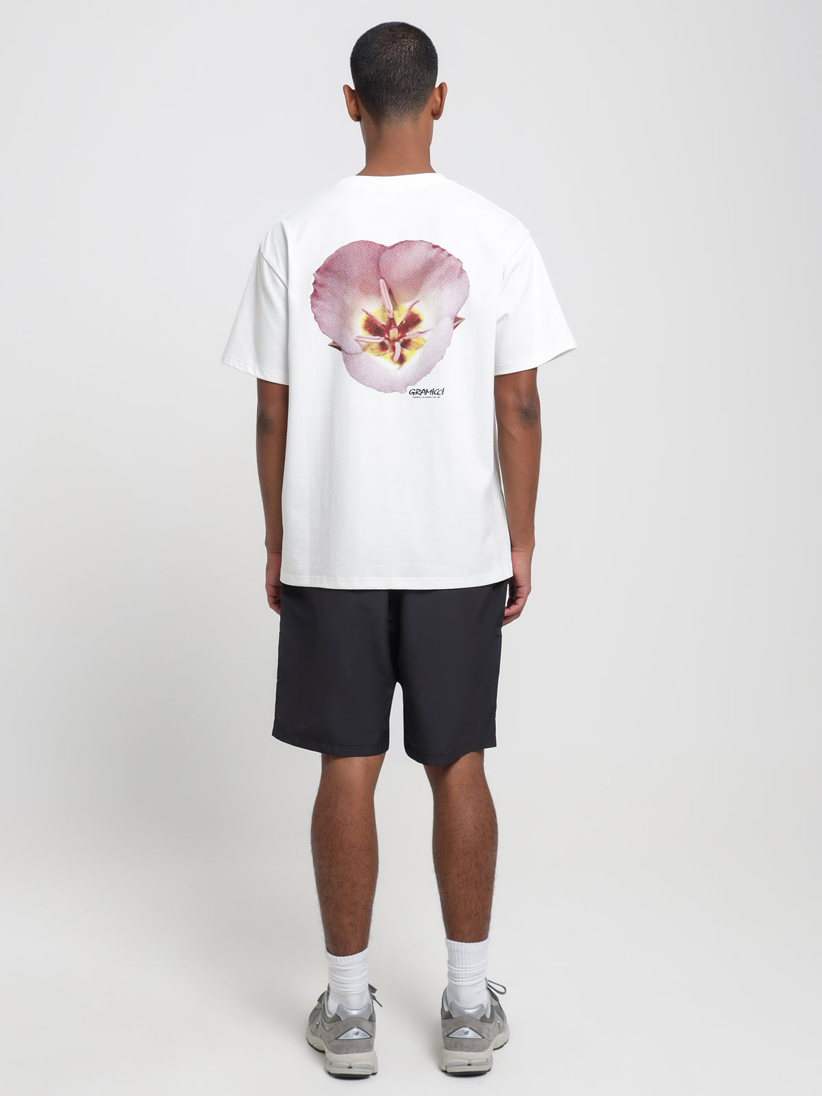 Gramicci Flower T-Shirt in White | White