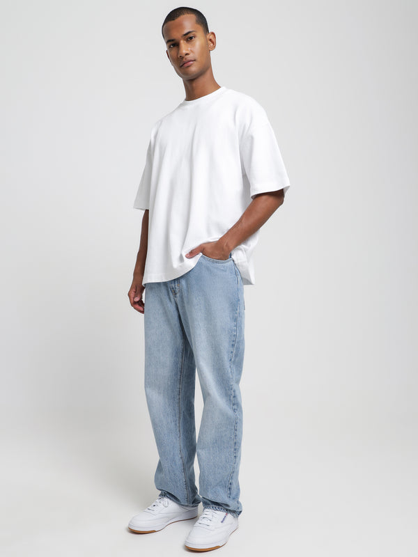 Abrand A 95 Baggy Jeans in Praise You OG Blue Denim | Glue Store