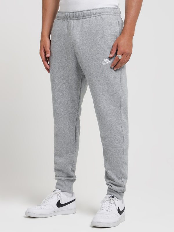 Nike Sportswear Club Fleece Joggers in Dark Grey | Glue Store