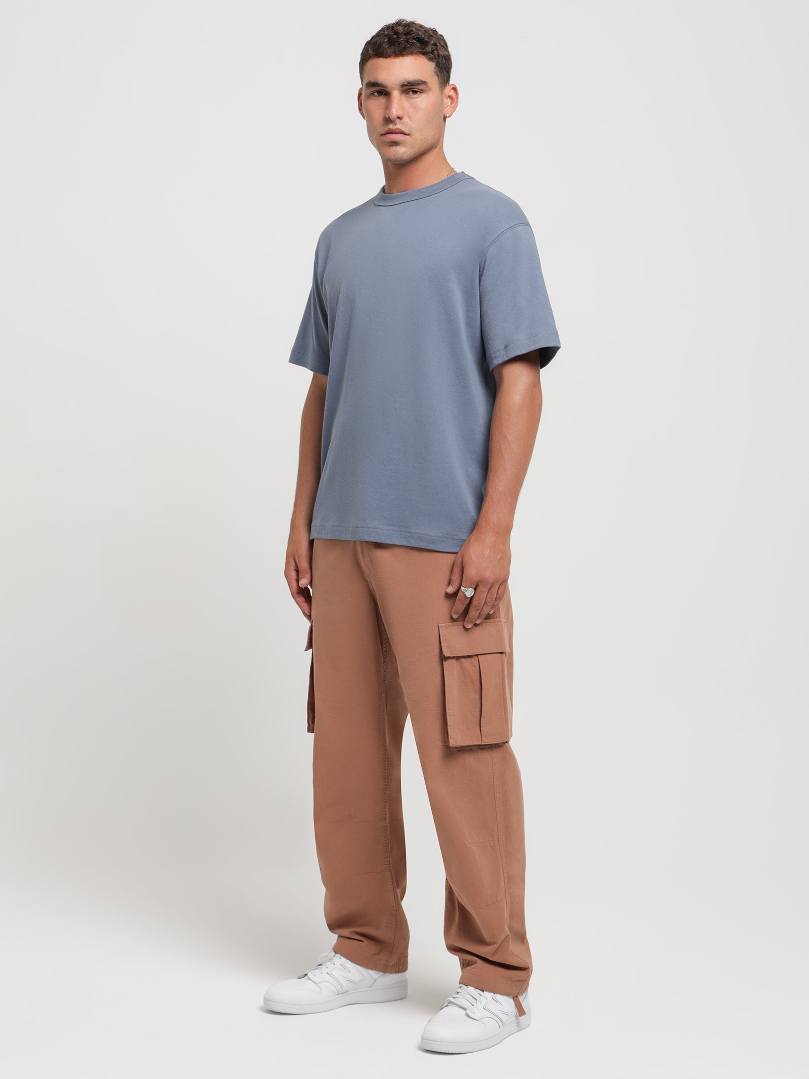 Wyatt Cargo Pants in Clay Orange