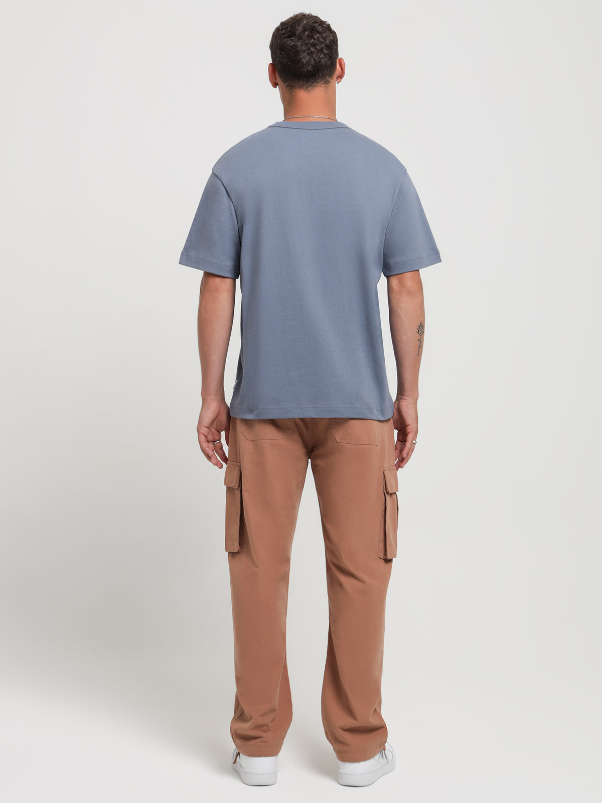 Article One Wyatt Cargo Pants in Clay Orange | Clay