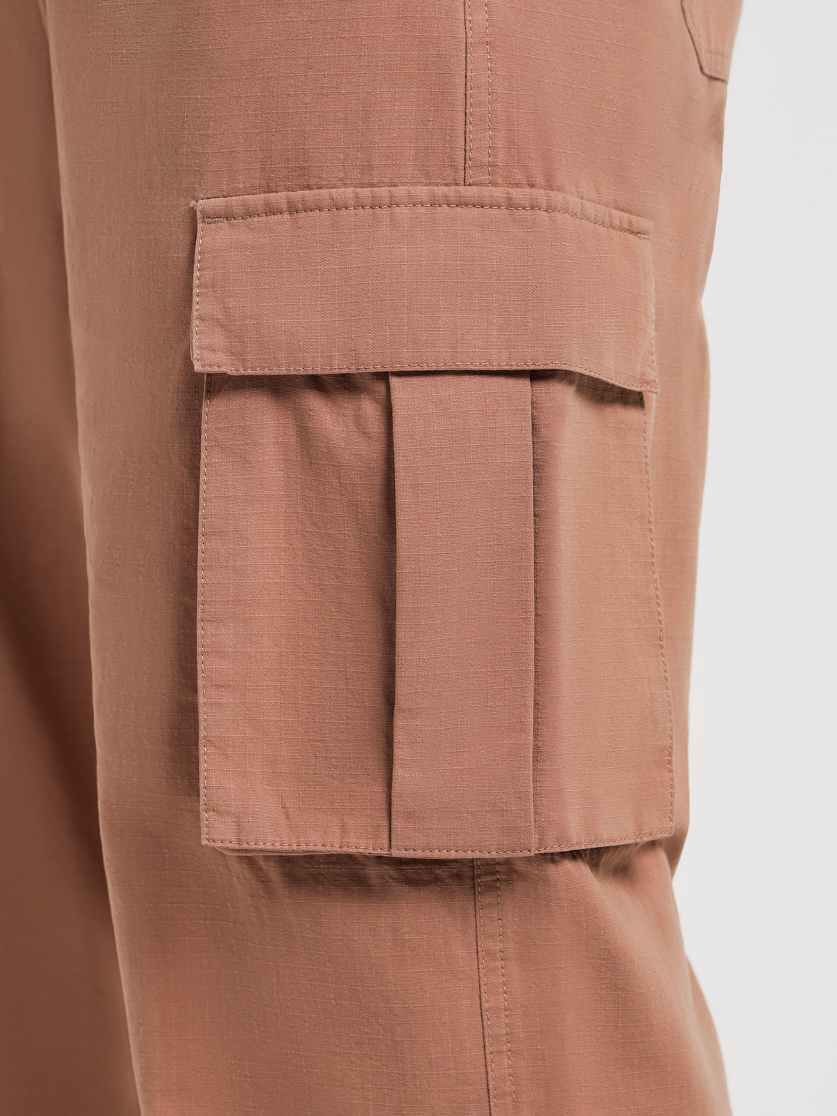 Article One Wyatt Cargo Pants in Clay Orange | Clay